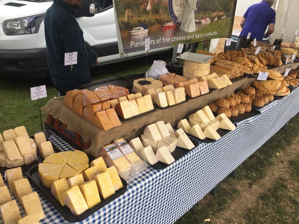 Gourmet artisan cheese in the South of England